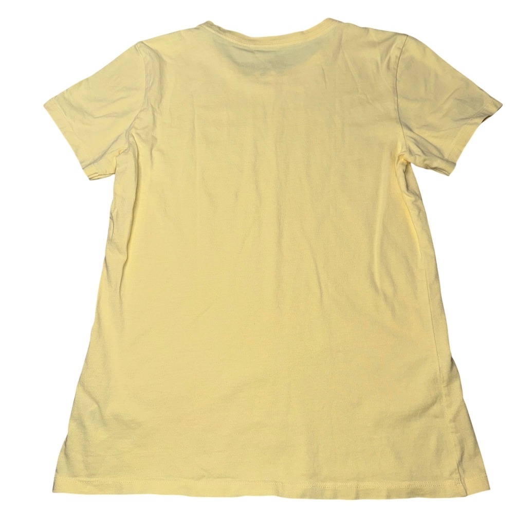 Life is Good Crusher Tee Small Yellow Tulip Floral Graphic Short Sleeve Shirt - Picture 5 of 7
